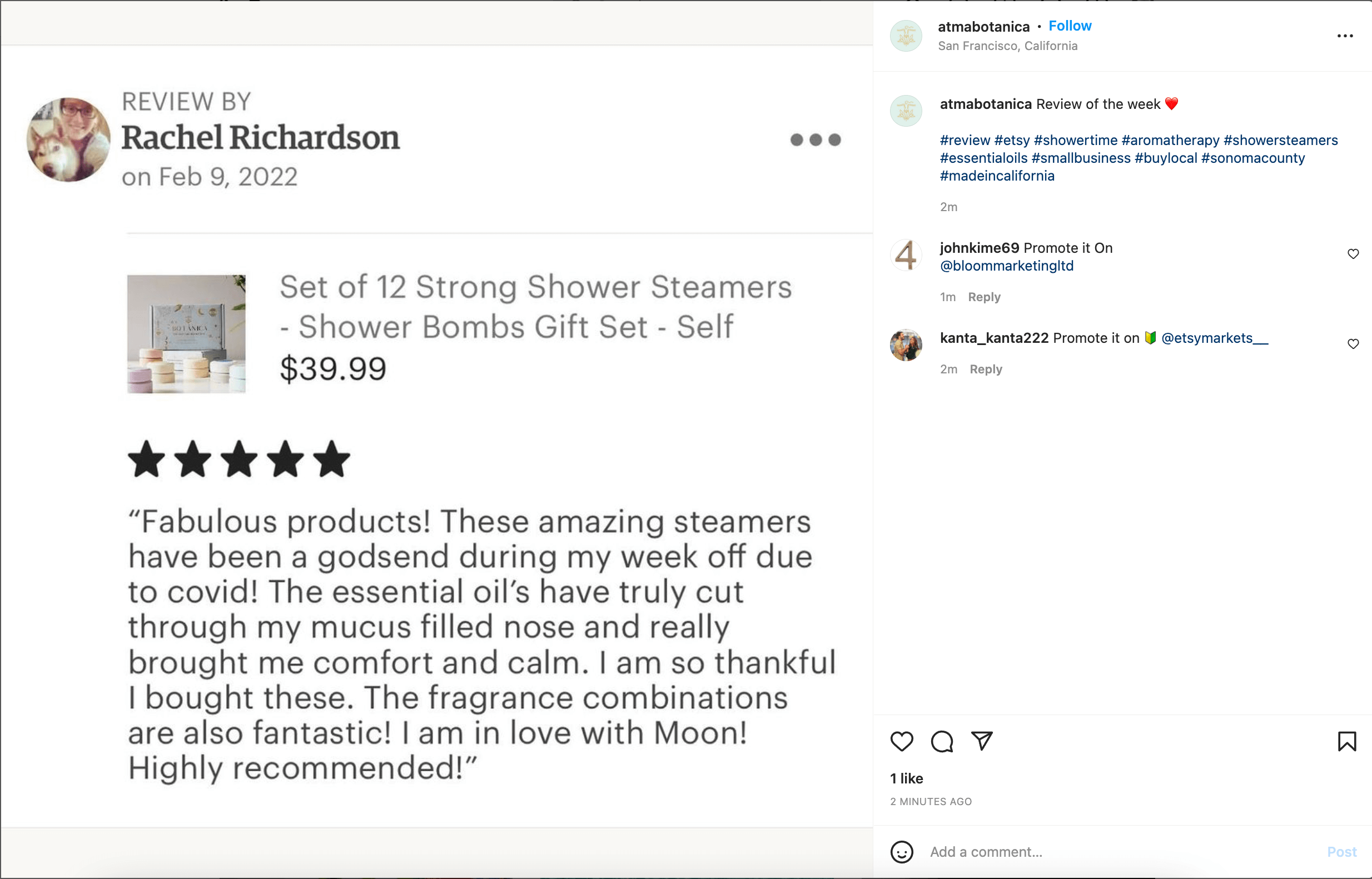 Spotlight Aspects of Your Product that Customers Love prompt image