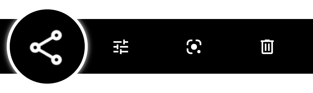 Android Share button